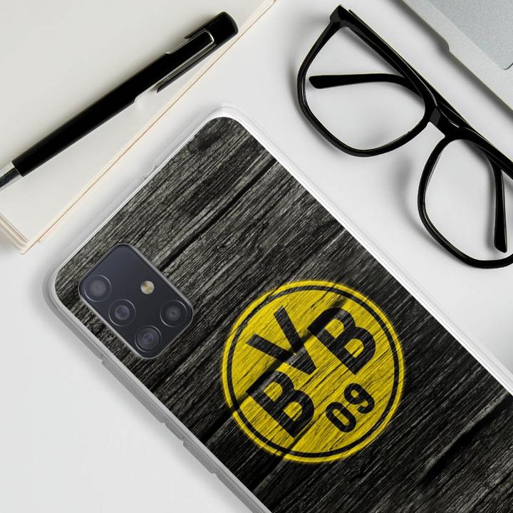 Produktbild DeinDesign Silikon Hülle für Samsung Galaxy A51 Handyhülle Case Smartphone Schutzhülle BVB Borussia Dortmund (Samsung Galaxy A51)