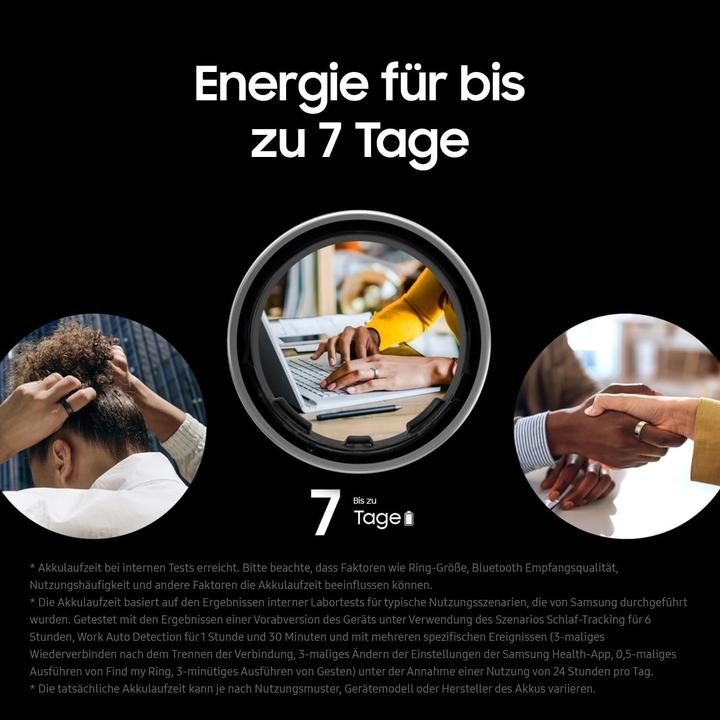 Actual product image Samsung Galaxy Ring (7, Titanium Gold)