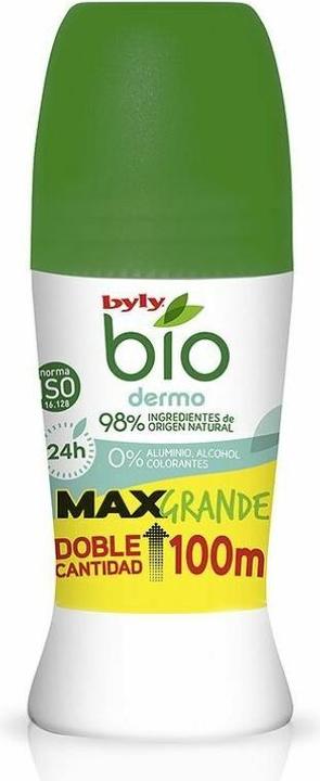 Byly BIO NATURAL 0% DERMO MAX deo roll-on 100 ml (Roll-on, 100 ml)