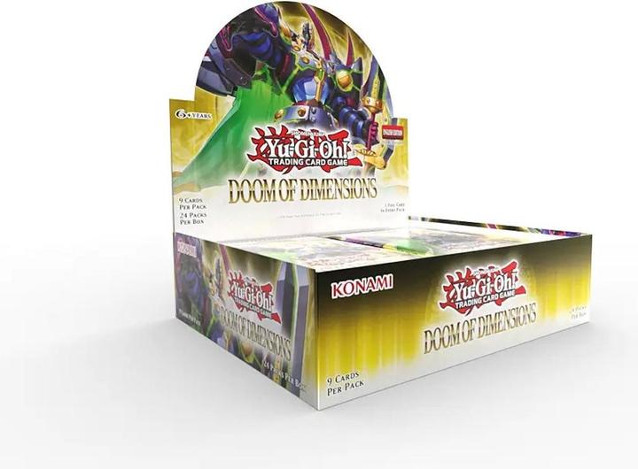 Image du produit Konami Yu-Gi-Oh! Box 24 buste: Doom of Dimensions ENG (Anglais, Affichage du booster)