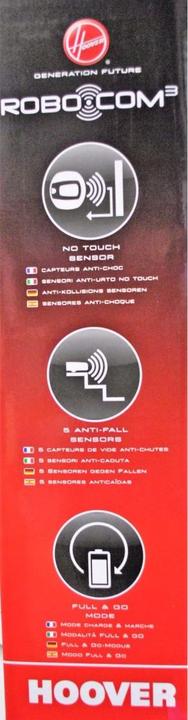 Actual product image Hoover RBC 030 /1 Robot Vacuum Cleaner Robot Vacuum Cleaner, Dark Blue