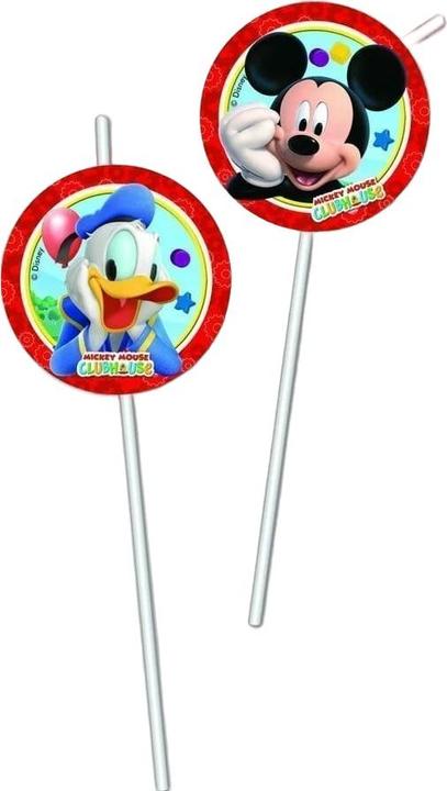 Produktbild Mickey Mouse Club House Einwegtrinkhalme Playful 6erPack (6 x)