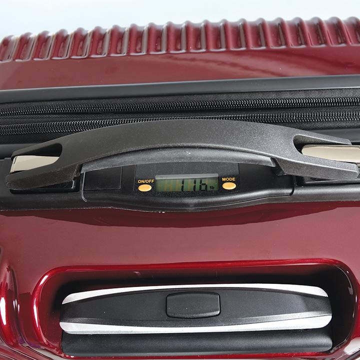 Produktbild Welltravel Reisekoffer-Set mit Waage, 3-teilig SCALA bordeaux