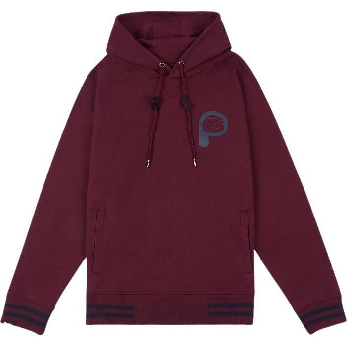Penfield, Herren, Pullover, grosser kapuzenpulli bear chest print lb, Violett, (XL)