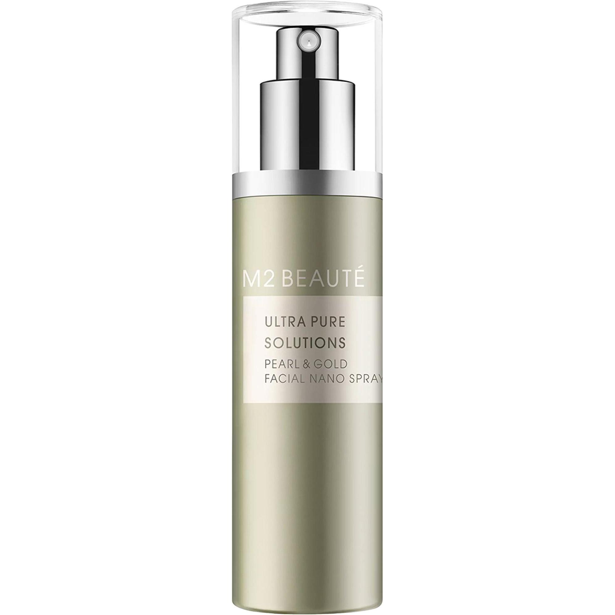 Thumbnail - M2 Beauté, Gesichtscreme, Ultra Pure Solutions Pearl & Gold Facial Nano Spray (75 ml, Gesichtsspray)