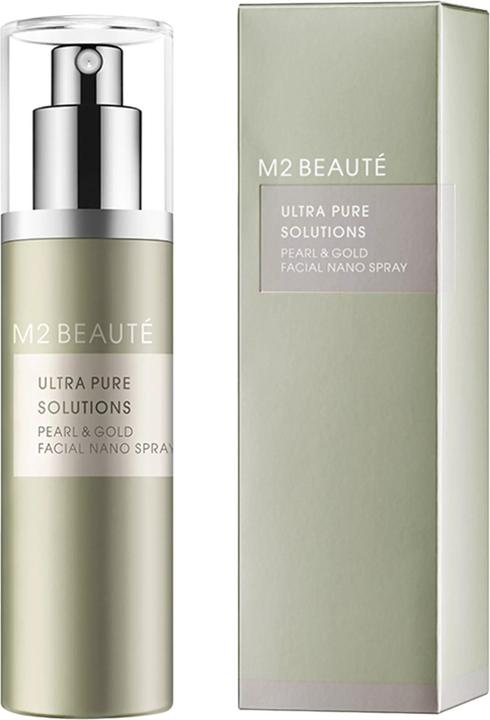 Immagine prodotto M2 Beauté Ultra Pure Solutions Pearl & Gold Nano Spray per il viso (75 ml)