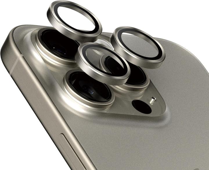 Actual product image PanzerGlass Hoops Camera Lens Protector (1 Piece, Apple iPhone 15 Pro Max, Apple iPhone 15 Pro)