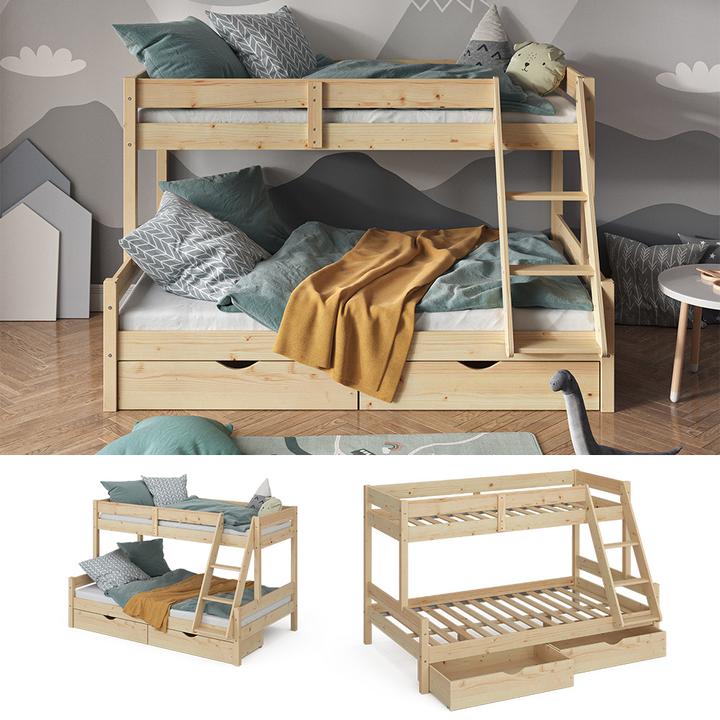 Produktbild VitaliSpa Everest mit Schubladen (120 x 200 cm)