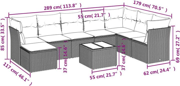 Produktbild vidaXL Helena