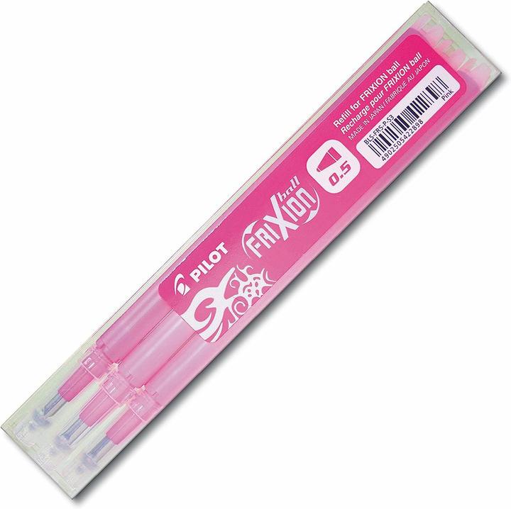 Produktbild Pilot Frixion Ball Mine 0,3mm (Pink, 0.30 mm, 3 Stk.)