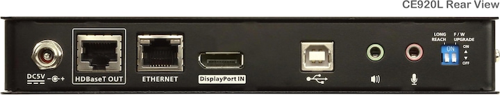 Actual product image Aten CE920 USB DP HDBaseT 2.0 KVM Extender without Ehternet Port