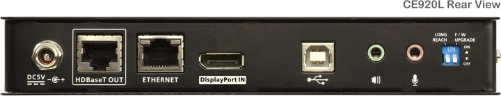 Actual product image Aten CE920 USB DP HDBaseT 2.0 KVM Extender without Ehternet Port