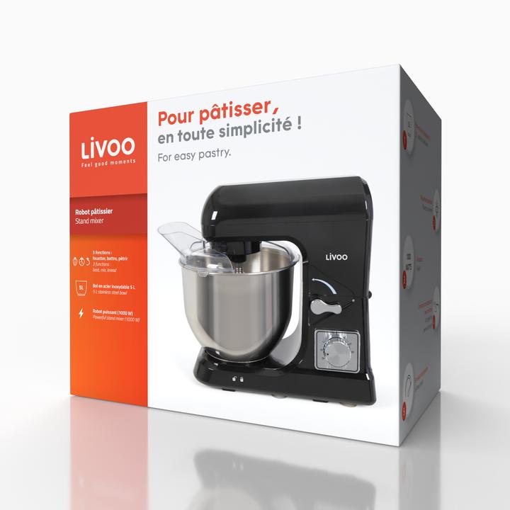 Image du produit Livoo Robot pâtissier (1000 W)