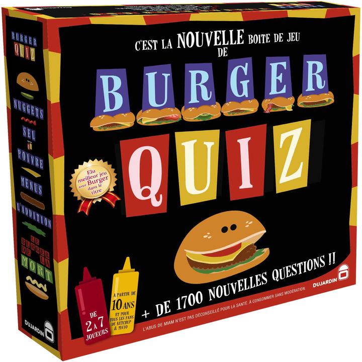 Immagine prodotto TF1 Games Quiz sugli hamburger (Francese)