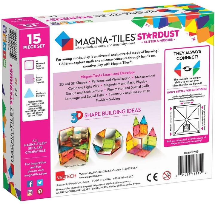Produktbild Magna-Tiles Stardust Glitter Set