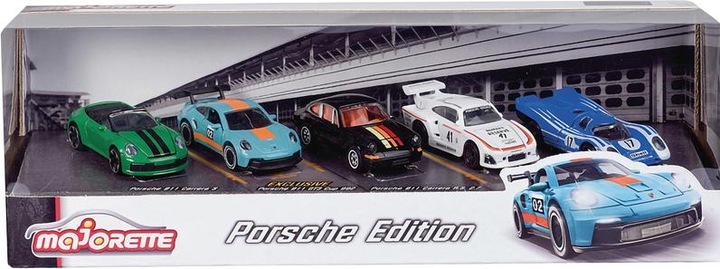 Immagine prodotto Majorette Porsche 5 pezzi confezione regalo