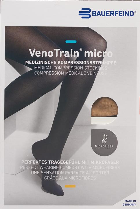 Produktbild Veno Train MICRO A-D KKL2 S normal/long offene Fussspitze caramel (S)