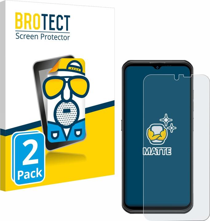 Produktbild BROTECT Entspiegelungs-Schutzfolie Displayschutz Matt (2 Stück, Ulefone Armor 17 Pro)