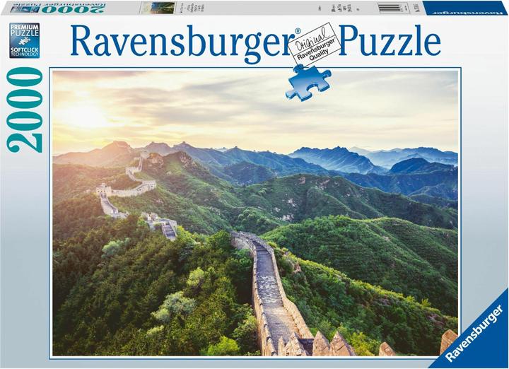 Actual product image Ravensburger Chin.wall in sunlight 2000p (2000 pieces)