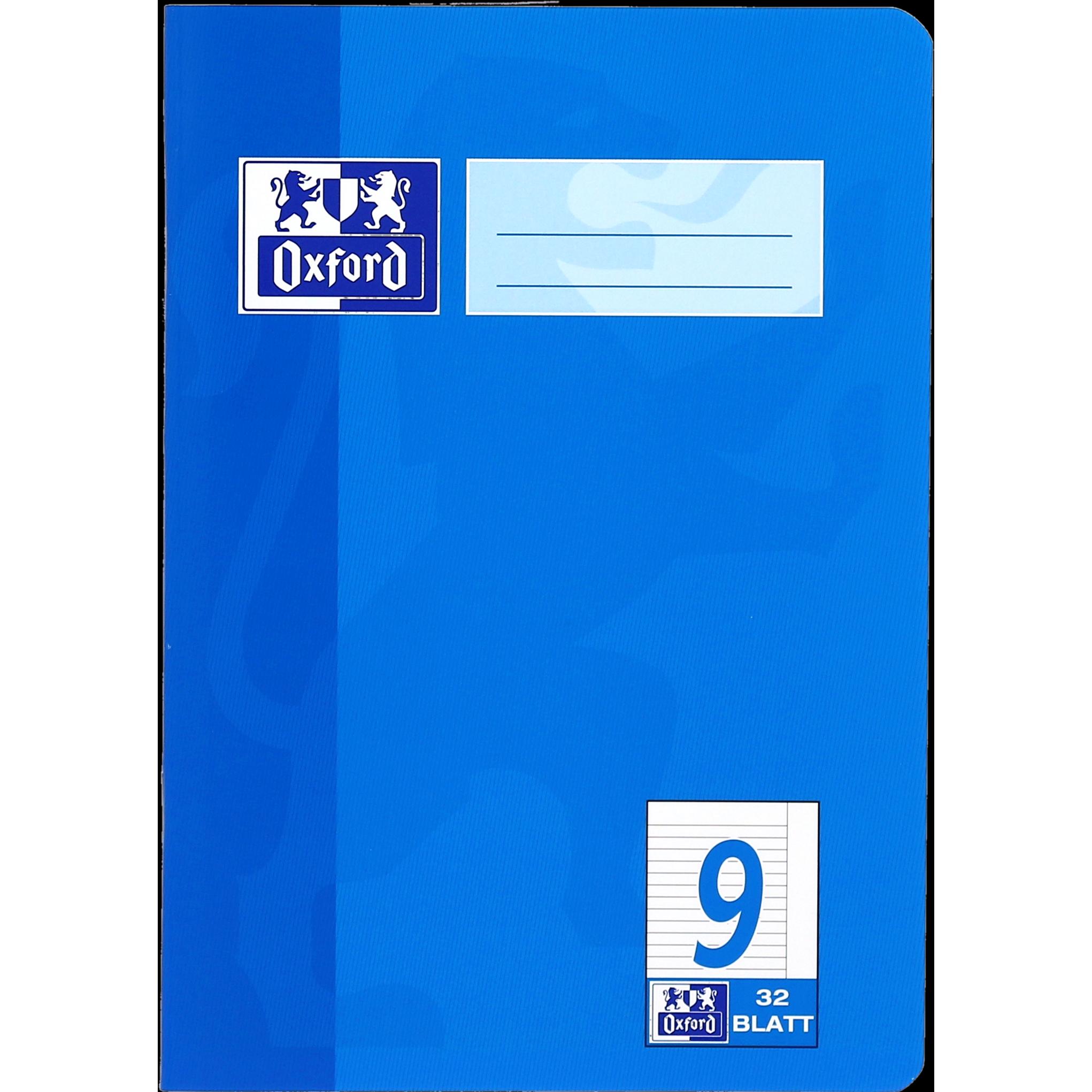 Oxford, Heft + Block, Schulheft, A5, Lineatur 9 (A5, Liniert, Harter Einband)