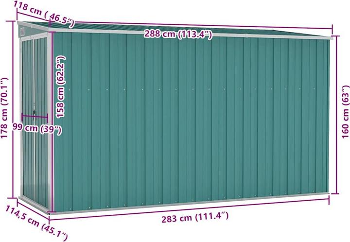 Immagine prodotto vidaXL Gartenhaus