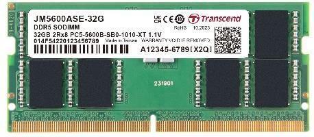 Actual product image Transcend DDR3 PC 1600 CL11 JetRam, JM1600KLU-2G (1 x 2GB, 1600 MHz, DDR3-RAM, DIMM)