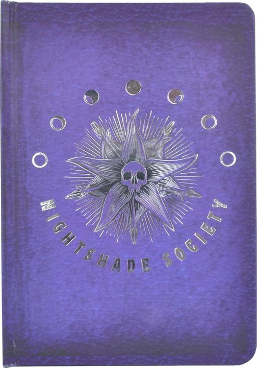 Image du produit Bluesky Carnet de notes Wednesday - Nightshade A5 ligné, multicolore couverture rigide 80 pages (A5, À rayures, Couverture rigide)