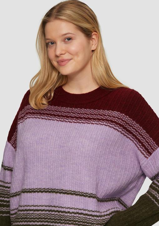 Image du produit S.Oliver Strickpullover Gestreifter Strickpullover im Relaxed Fit (50)