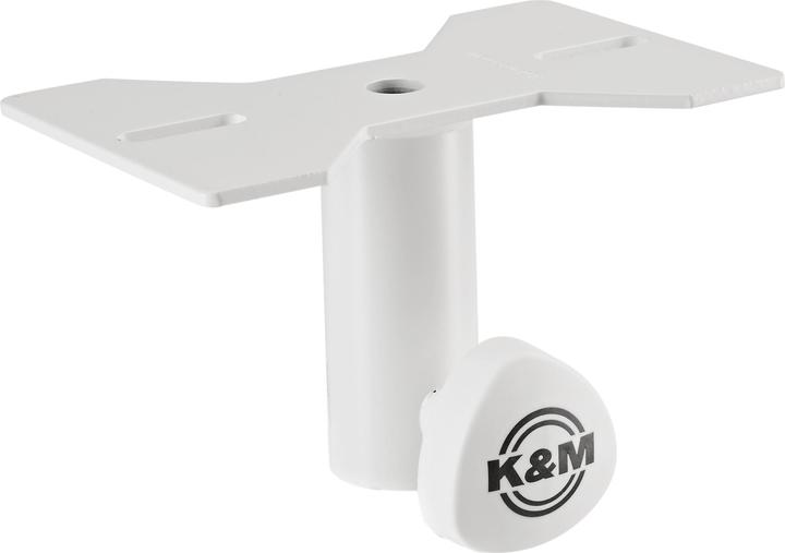 Actual product image K&M 195/8 Box flange white (Stand)