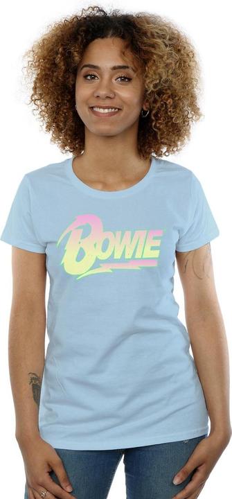 Produktbild David Bowie Neon Logo TShirt (M)