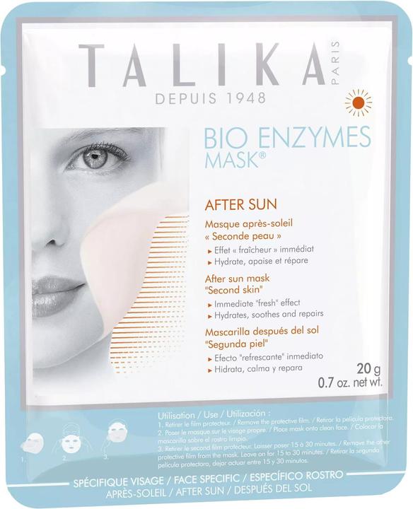 Actual product image Talika Bio enzymes mask after sun - Mask