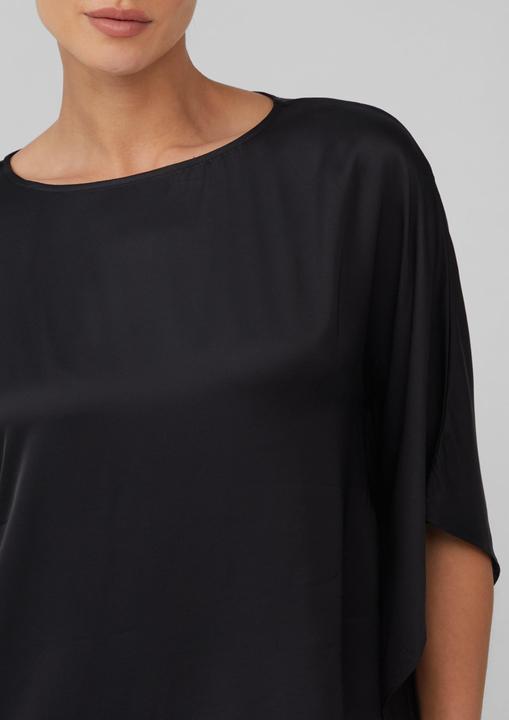 Immagine prodotto s.Oliver Bluse Fliessende Poncho-Bluse aus Satin (S)