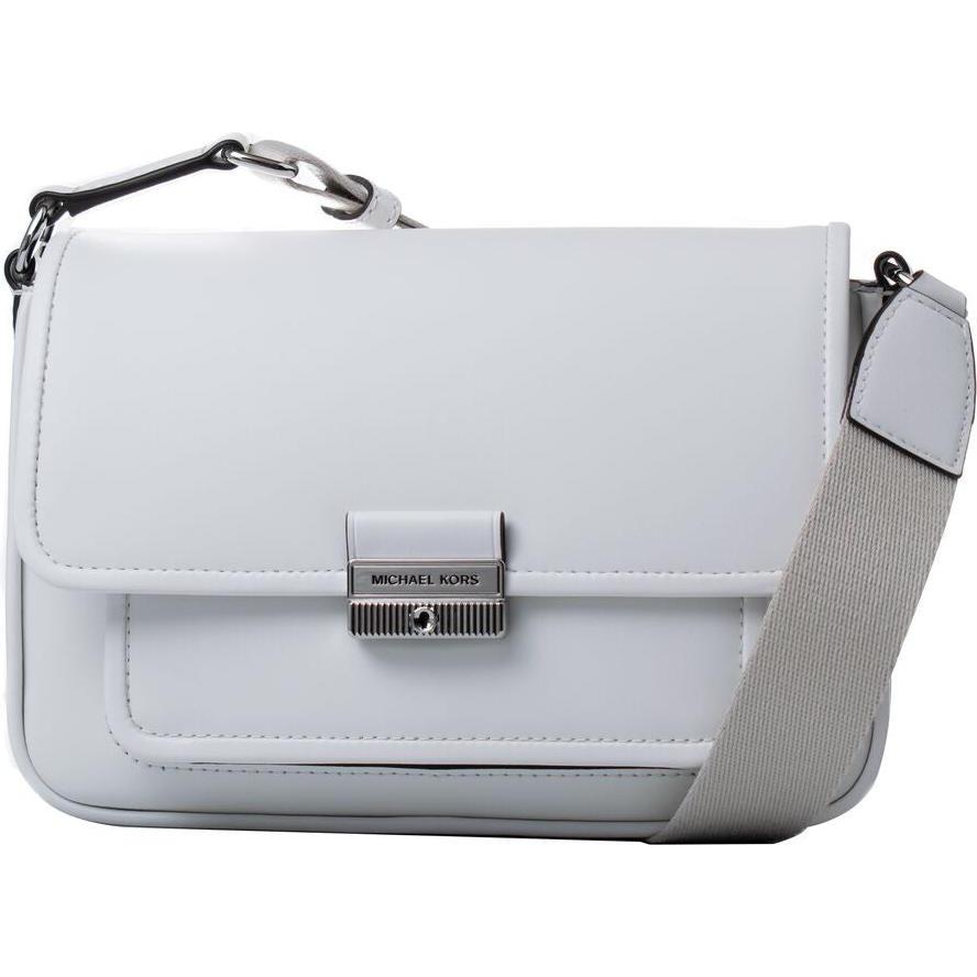 Michael Kors, Donne, Borsetta, Umhängetasche Bradshaw Weiss 24 X 17 X 5 Cm, Bianco