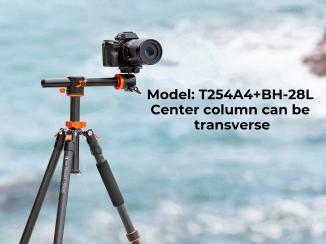 Produktbild K&F Concept T254A4+BH-28L Magnesium Aluminum Alloy Tripod (Metall)