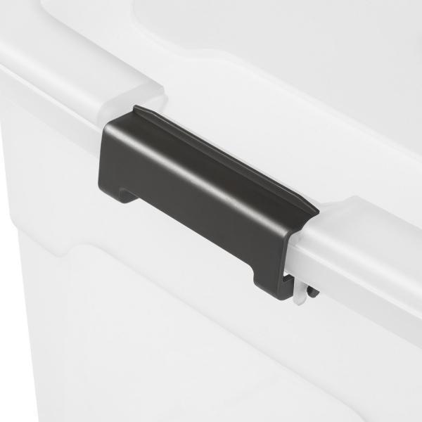 Image du produit Juskys Set de boîtes de rangement avec couvercle (33 x 45 x 26 cm, 30 l)