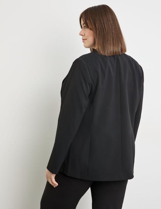 Actual product image Samoon Classic blazer with piped pockets Blazer long sleeve lined - 63548 (42, 44)