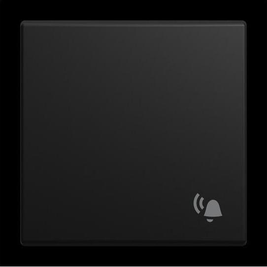 Actual product image Busch-Jaeger Wippe mit Aufdruck mit Symbol Klingel BUSCH-JÄGER