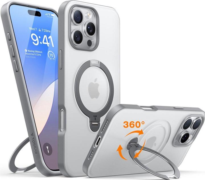 Actual product image Torras UPRO Ostand Spin (Apple iPhone 16 Pro)