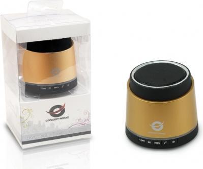 Produktbild Conceptronic Bluetooth 3.0 Speaker + Freisprecheinr. gold