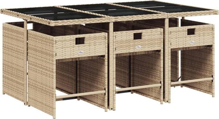 Produktbild vidaXL Garten Essgruppe