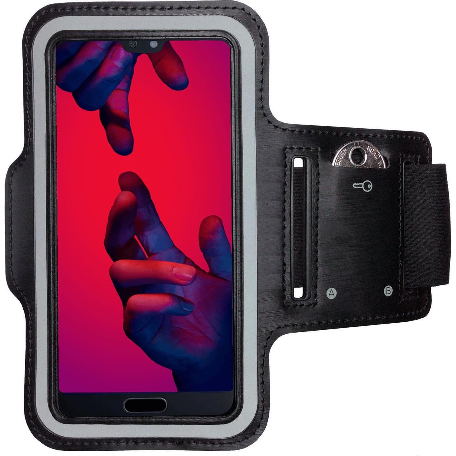 CoverKingz Sportarmband für Huawei P20 Pro, Smartphone Sportarmband, Schwarz