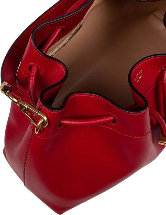 Immagine prodotto Jimmy Choo bucket bag in red color leather