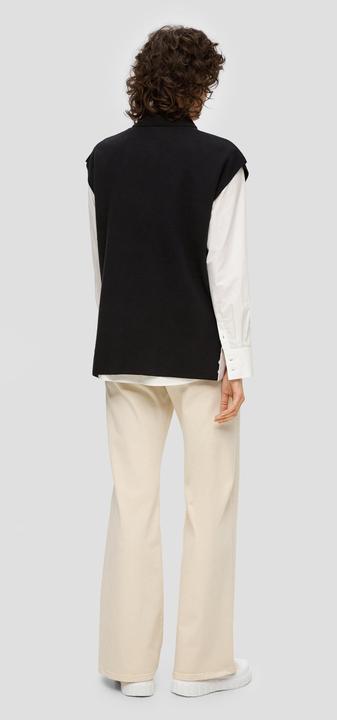 Image du produit s.Oliver Strickpullover Strickpullunder mit seitlich geschlitzem Saum (34)