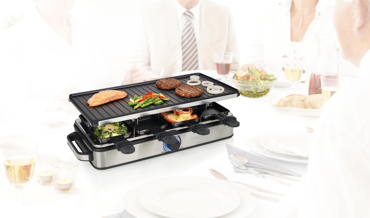 Actual product image Princess Raclette 8 Grill Deluxe