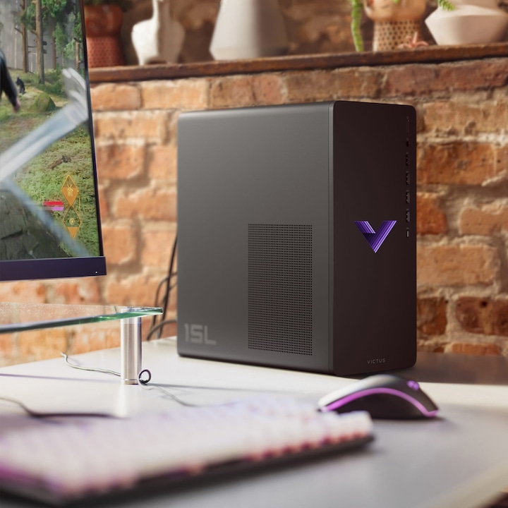 Produktbild HP 0108ns PC (AMD Ryzen 5 5600G, 16.38 GB, 512 GB, Radeon RX 6400)