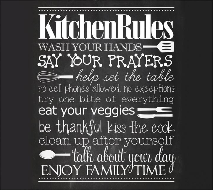 Actual product image Zeller Present Kitchen Rules