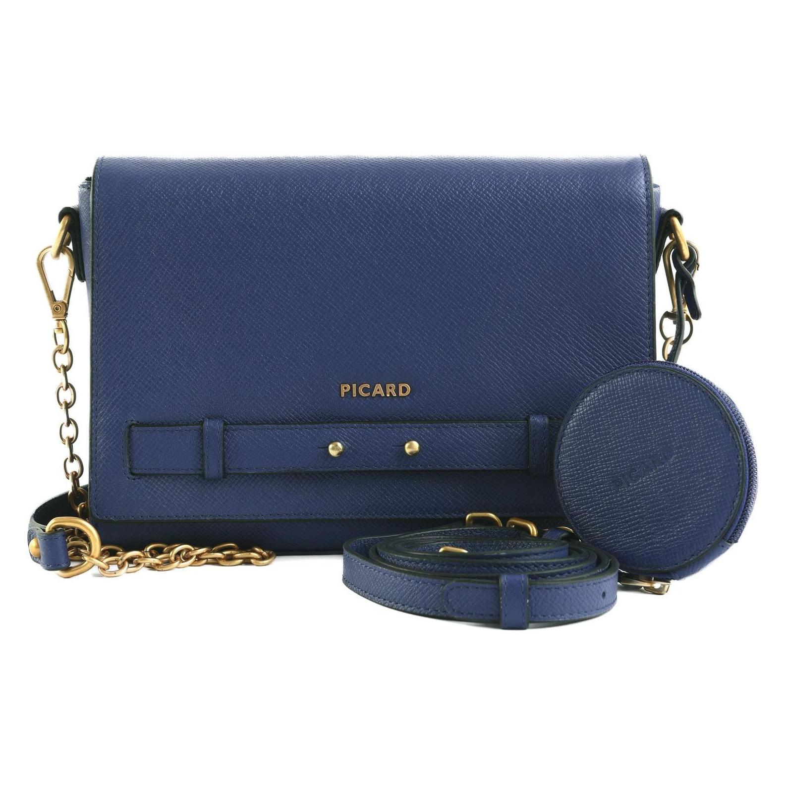 Picard, Damen, Handtasche, Chic Way Crossbody Bag, Blau