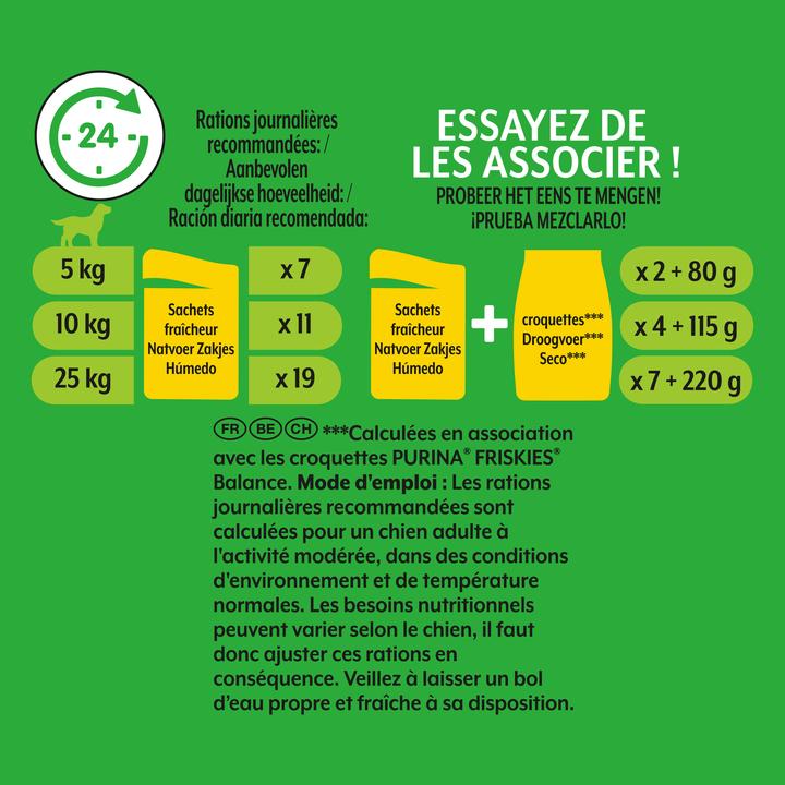 Label énergétique Friskies En sauce (Adulte, 1 pcs, 1160 g)