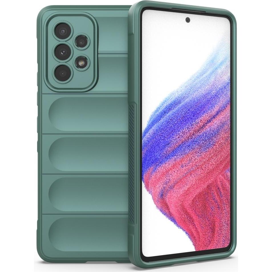 Screenguard CloudCase Samsung Galaxy A53 5G TPU Hülle (Samsung Galaxy A53 5G), Smartphone Hülle, Grün
