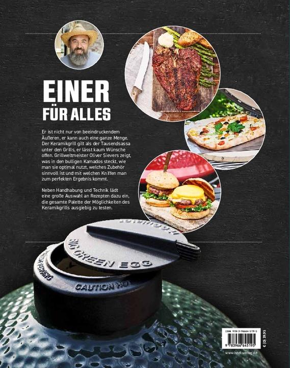 Actual product image Der Keramikgrill - Technik & Rezepte (German, Oliver Sievers, 2022)